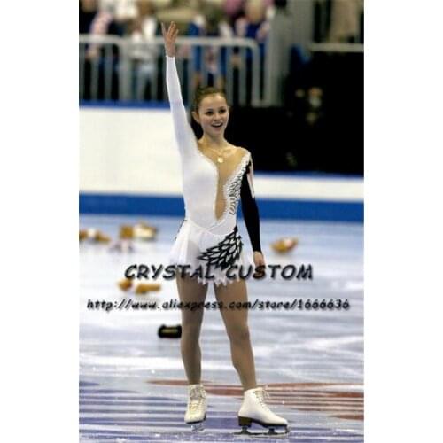 Custom Figure Skating Dresses Graceful New Brand Girls Ice Skating Dresses For Competition DR4298