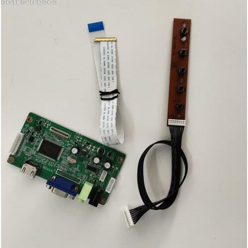 Kit for B116XAB01.5/B116XTB01.0/B116XAK01 1366x768 Panel LCD LED Controller Board 40pin LVDS Screen EDP VGA HDMI Monitor Display