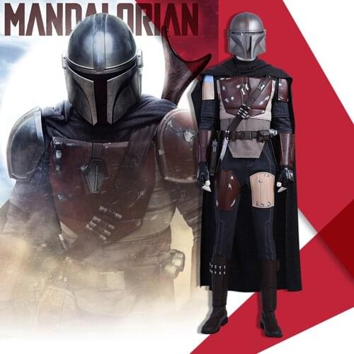 The Mandalorian Cosplay Costume Crisis on Infinite Earth Mandalorian Outfit Halloween Superhero Battle Suit for Men Custom Made
