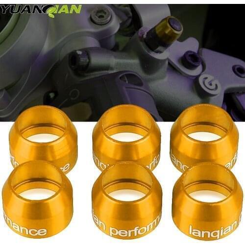 Motorcycle Accessories for Aprilia RSV V2 1000 RSV4 Factory RSV4 R RSV4 Racing Factory RSV4 RR CNC Billet Bleed Valve Cover Kit