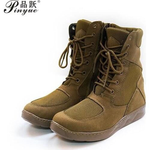 Men Tactical Boots Army Boots Mens Military Desert Work Safety Shoes Climbing Sport Shoes Ankle Men Outdoor Boots