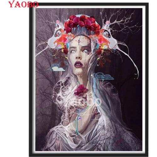 5D DIY Diamond Painting Kit Abstract woman Full Square&Round embroidery mosaic Cross stitch Needlework home decor