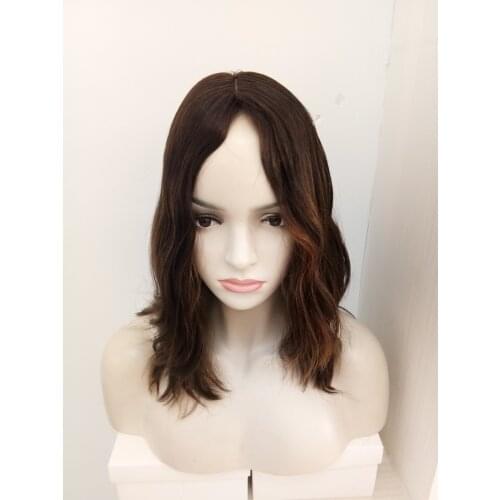 Tsingtaowigs Custom made European virgin hair unprocessed hair wavy jewish wig Best Sheitels wigs free shipping