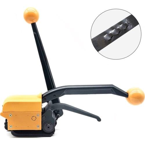 Steel Buckle Free Band Strapping Tool Manual Box Wrapping Machine