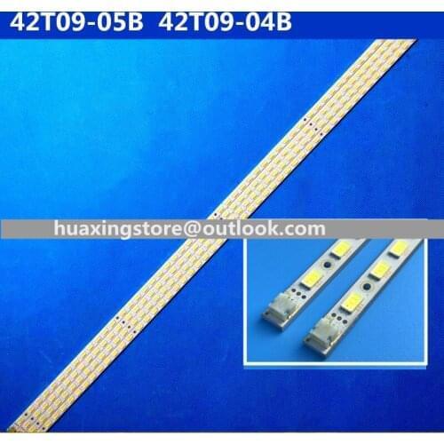 4pcs LED bar light 42T09-05B for 73.42T09.005-4-SK1 73.42T09.004-4-SK1 T420HW07 V.6 panel 52LEDs 472MM