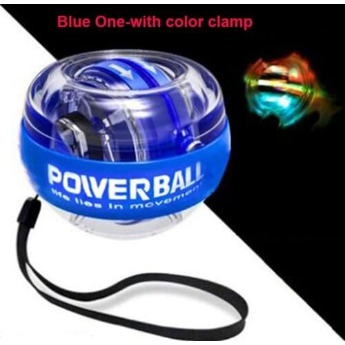Russian Federation Free Shipping Self-Starting Silent Centrifugal Wrist Power Ball With Color Lamp Gym Fitness Equipment