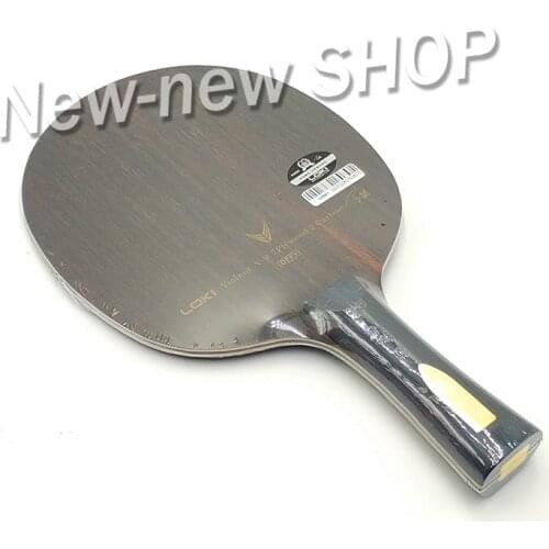 LOKI V9 Ebony Carbon Table Tennis Blade Professional Table Tennis Racket Offensive Arc Ping Pong Blade