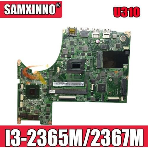 Akemy DA0LZ7MB8E0 Motherboard For Lenovo U310 Laptop Motherboard CPU I3 2365M/2367M DDR3 100% Test Work