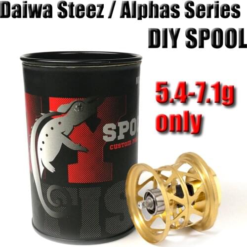 2021 New DAIWA Steez Alphas Series T30 31 Chameleon Ultralight 5.4g DIY BFS Spools Baitcasting Reel for Ryoga Zillion Morethan