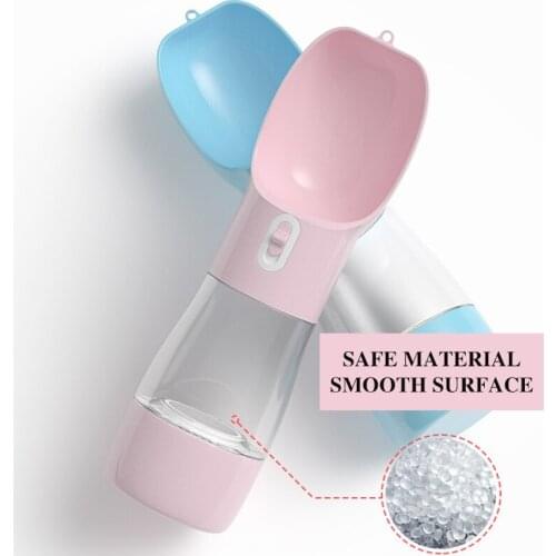 Portable Pet Dog Water Bottle For Dogs Multifunction Dog Food Water Feeder Drinking Bowl Puppy Cat Water Dispenser Pet Products