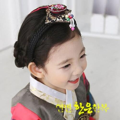 Korean Original Imported Korean Clothing Hairdress Exquisite Embroidered Hairband Hairband Latest Style Genuine Korean Headband