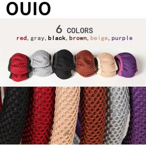 DIY Breathability Skidproof Car Steering Wheel Cover For Nissan Qashqai j11 j10 Kia Ceed Sorento Skoda Octavia A5 A7 2 2019 2020