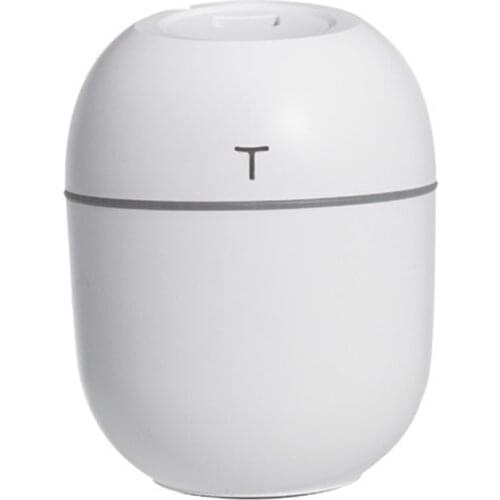 EAS-Ultrasonic Mini Air Humidifier Aroma Essential Oil Diffuser Portable Humidifier for Home Car USB with LED Night Lamp