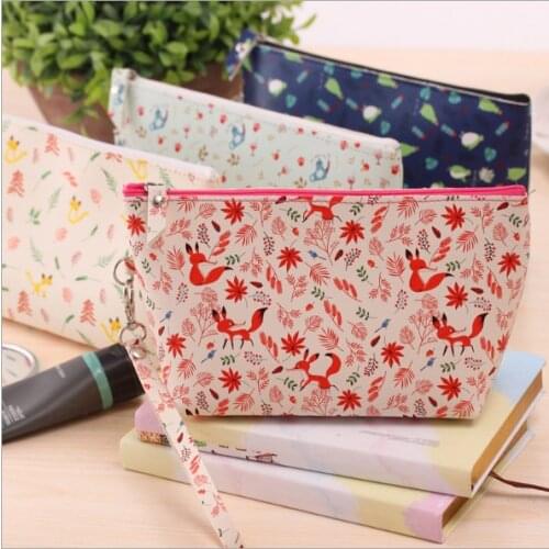Women Leather MakeUp Bag Pouch Cosmetic Bags Toiletries Travel Organizer Clutch Bags Handbags Purse Beauty Case Travelling Bag