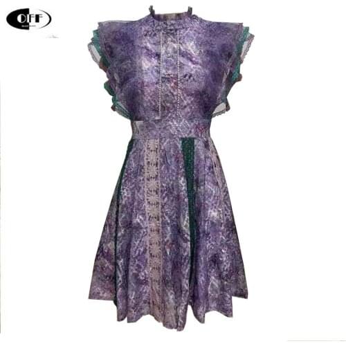 Designer Runway Mini Dresses For Women Summer Sexy Luxury Lace Up Embroidery Ruffles Traf Elegant Mesh Party Evening Club Dress