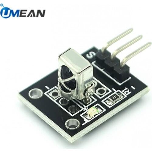 100pcs KY-022 Universal IR Infrared Remote Control Receiver Module VS1838B Receiving Sensor For DIY Arduino Starter Kit