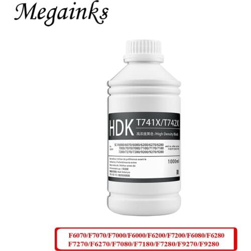 1000ML HDK CMY Heat transfer ink For Epson Surecolor F7000 F6200 F7200 F6270 F7270 F7100 F9200 F9370 printer sublimation ink