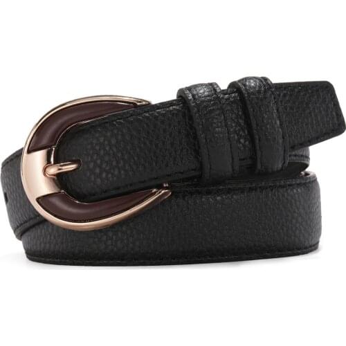 2021 Leather Luxury Strap Belts New Fashion Classice Vintage Pin Buckle Leather Jeans Belt Woman Belts for Dress