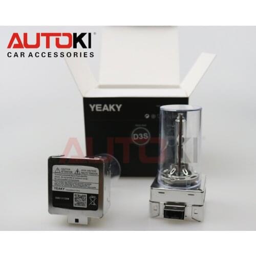 Autoki Yeaky Series 35W 12V HID Xenon Bulb D3S HID Lamp for Bi-xenon Projector Lens 4500K 5500K 6500K 3 years Warrantry