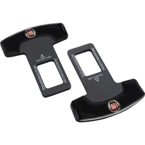 Car Safety Belt Clip Car Seat Belt Buckle Vehicle-mounted Bottle Openers For Fiat Panda Bravo Punto Linea Croma 500 Accessories