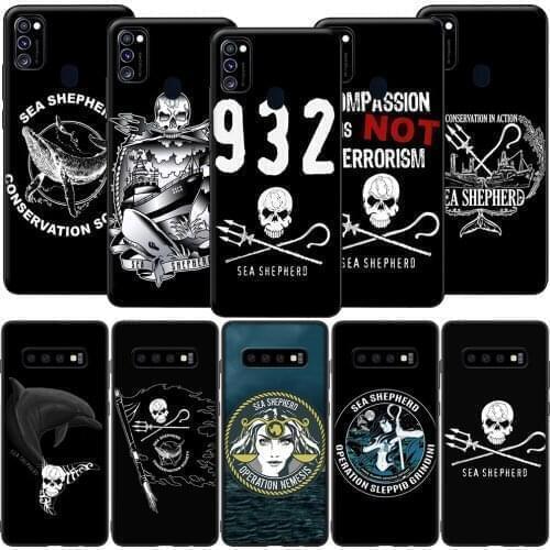 GX213 Sea Shepherd Whale Wars Anti Whaling Case for Samsung A6 A7 A8 Plus A9 A10 A20 A30 A40 A50 A60 A70 A01 EU A11 A21S A31 A41