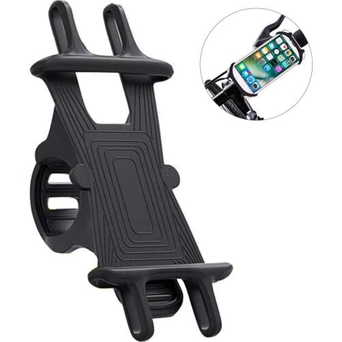 Bicycle Phone Holder For IPhone XS Max 7 Samsung Universal For Motorcycle Phone Bicycle Handlebar Mount Support Stand
