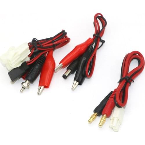 IMAX B6 B6AC/B8 Balance Chargers Cable 2S-6S Battery Balance Charger Cable Alligator Clips T Plug/Tamiya Plug