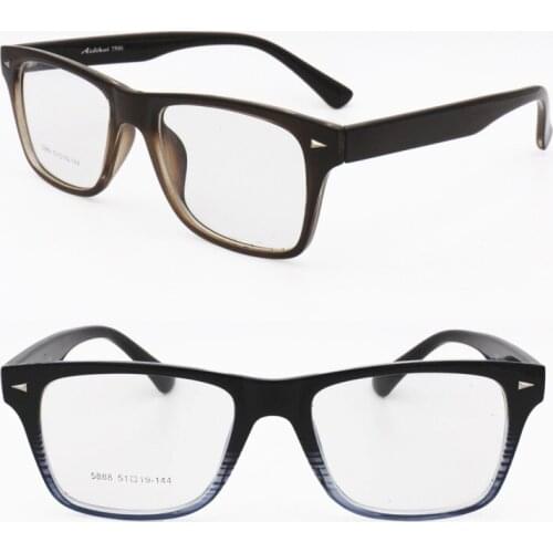 Retail sales TR90 square shape full rim lightweight Imitation economic optical frames for adult