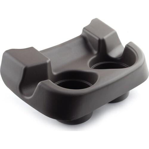 Grey Plastic Front Center Console Cup Holder Fit for Ford F-250 F-350 F-450 F-550 Super Duty Excursion 2001 2002 2003 2004
