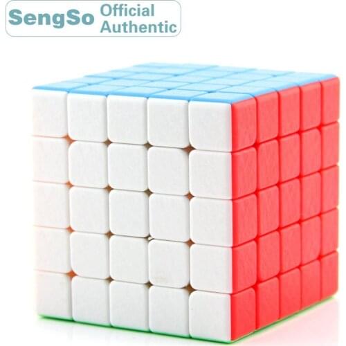 ShengShou Gem 5x5x5 Magic Cube Stickerless 5x5 Professional Neo Speed Cube Puzzle Antistress Toys For Children
