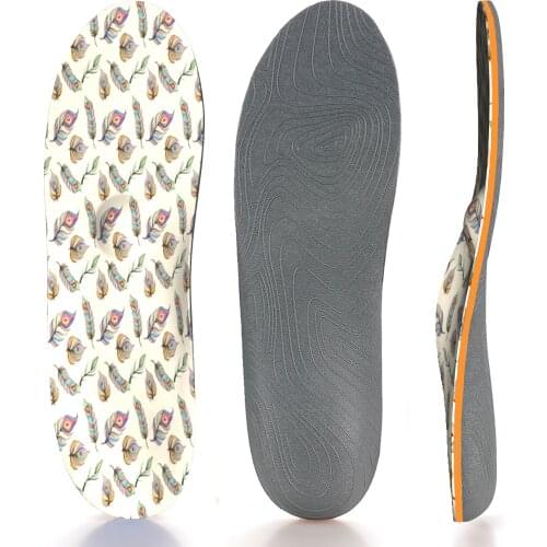 Foot Pain Arch Support Insoles for Men and Women Shock-Absorbant Shoe Inserts - Orthotic Inserts Flat Feet Foot Running Athle