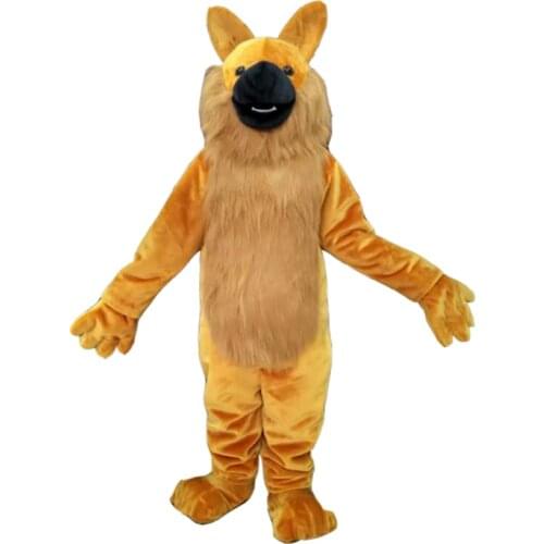 Wolf Custom Mascot Costume Adult Size Cartoon Cosplay Costume With Fan Inside Head For Commercial Advertising promotion
