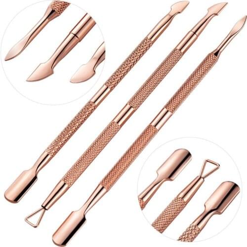 1pc/3pcs Nail Cuticle Pusher for Fingernails Toenails Pedicure Tool Nail Polish Nail Art Remover Tool Dead Skin Remover Cuticle
