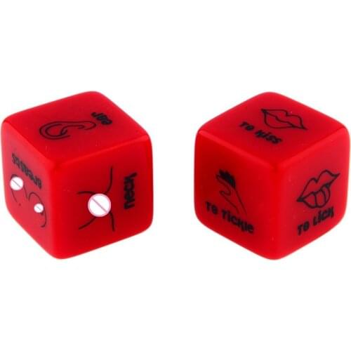 1PC Russian Dice Russian Sex Dice Sex Toys for Couples Acrylic Erotic Toys Adult Sex Game Toys for Women Men Love Fun Game Toy