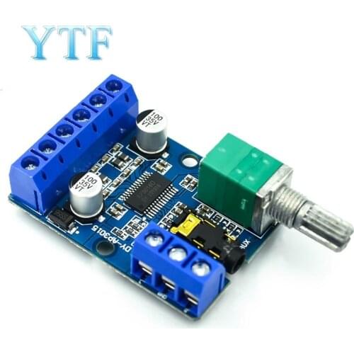 30W*2 high-power stereo digital power amplifier board 12V / 24V power supply DY - AP3015 DIY amplifier module