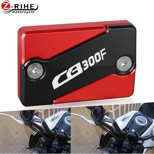 Motorcycle Accessories For HONDA CB300F CB 300 F 2016 2015-2017 17 Front Brake Fluid Reservoir Cap Cover Upper Pump Cover Parts