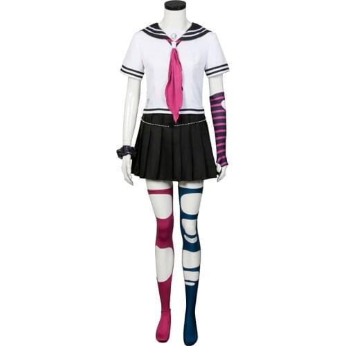 Anime Super DanganRonpa Mioda Ibuki Cosplay Costume Full Set Uniform Suit Halloween Carnival Party Costumes S-XXL