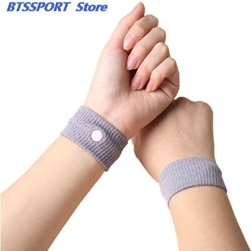 Wrist band Travel Car Sea Van Plane Wristbands Anti Nausea Car Seasick Sickness bracelet Reusable