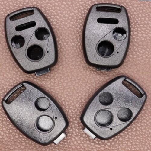 DAKATU New Remote Car Key Shell for HONDA Accord CRV Pilot Civic Fit Key Case Cover FobNo Blade 2/3/4 Buttons