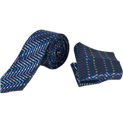 DeepSEA Zigzag Pattern Mendilli Tie 2001954