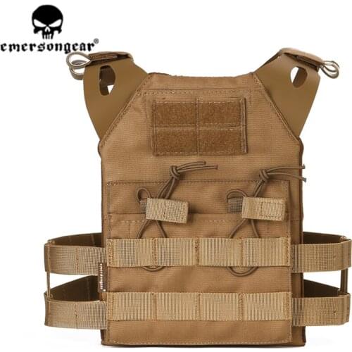 Emersongear Child Kids JPC Plate Carrier Tactical Vest Warrior Protective Body Armor MOLLE Harness Lightweight Mini Vest Airsoft