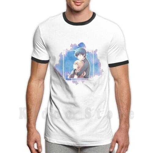 Toradora T Shirt Diy Big Size 100% Cotton Toradora Anime Taiga Manga Aisaka Kawaii Tiger Taiga Aisaka Japanese Ami Japan Minori