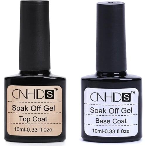 10ml Nail Gel Polish Lacquer Varnish Long Lasting Base Top Coat UV Gel Nail Gel Shinning Safe No Clean Nail Glue Primer GelTSLM1