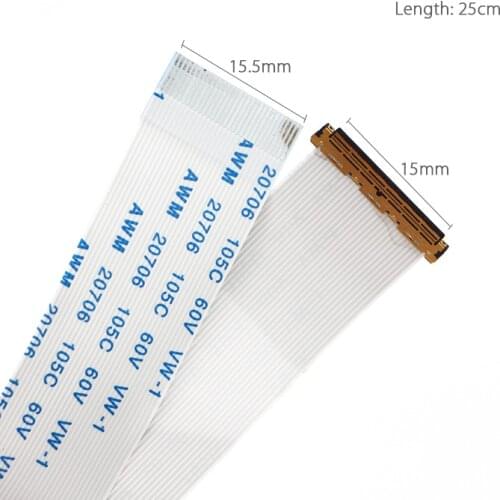 I-pex 20453 30P EDP FFC FPC Cable 250mm 1/2/4 lane EDP Signal LCD Converter Conversion adapte board 1366x768 1920x1080