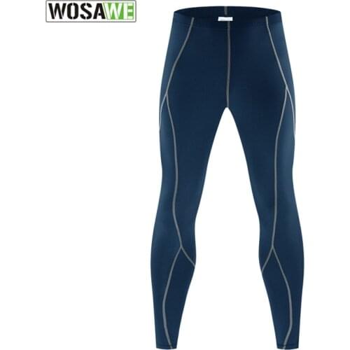 WOSAME Mens Leggings Cycling Sport Bike Fitness Bicycle Pants Man Running Tights Men Pantalones De Ciclismo Pantalon Cyclist