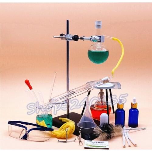Small distillation unit set 150ml mini Glass Essential Oil distillation unit pure dew purification chemical laboratory equipment