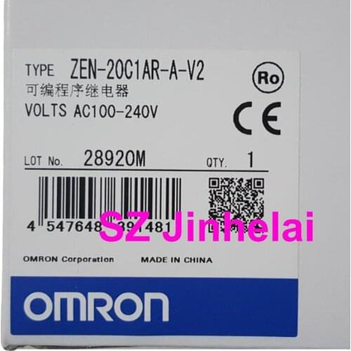 OMRON ZEN-20C1AR-A-V2 Authentic Original Programmable Relay AC100-240V