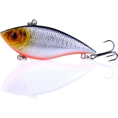1PCS 7cm 11g Hard Fishing Lure VIB Rattlin Hook Fishing Sinking Vibra Rattlin Hooktion Lures Crank Baits Fishing Tackle