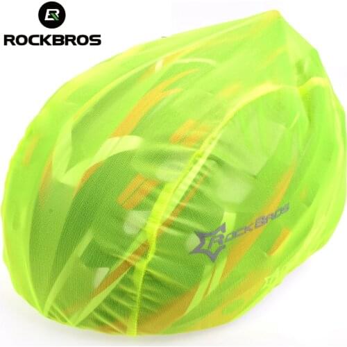 ROCKBROS Windproof Dust-proof Rain Cover MTB Road Bike Cycling Cycle Ultra-light Helmet Covers New Ultra-light 4 Colors