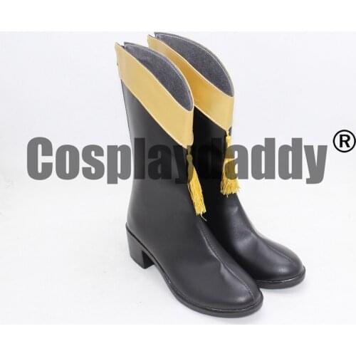 Shoujo Shojo Kageki Girls' Opera Revue Starlight Claudine Saijo Kurodinu Revue Ver. Cosplay Shoes Boots X002